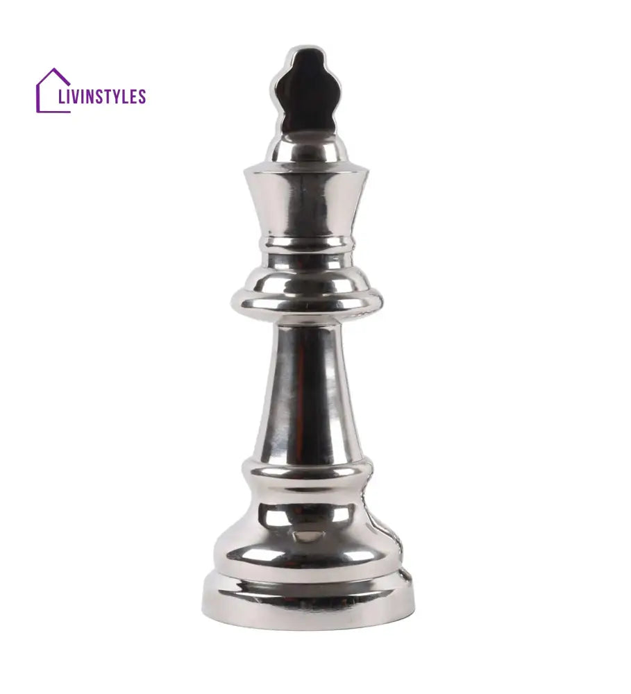 Chess King Queen Nickel Large