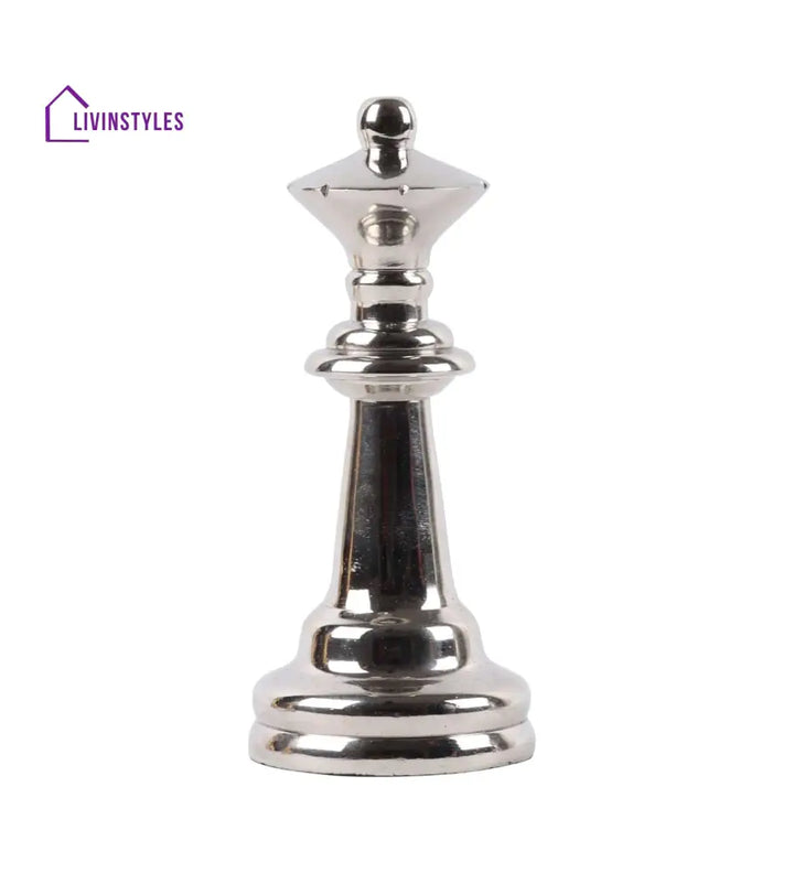 Chess King Queen Nickel Large