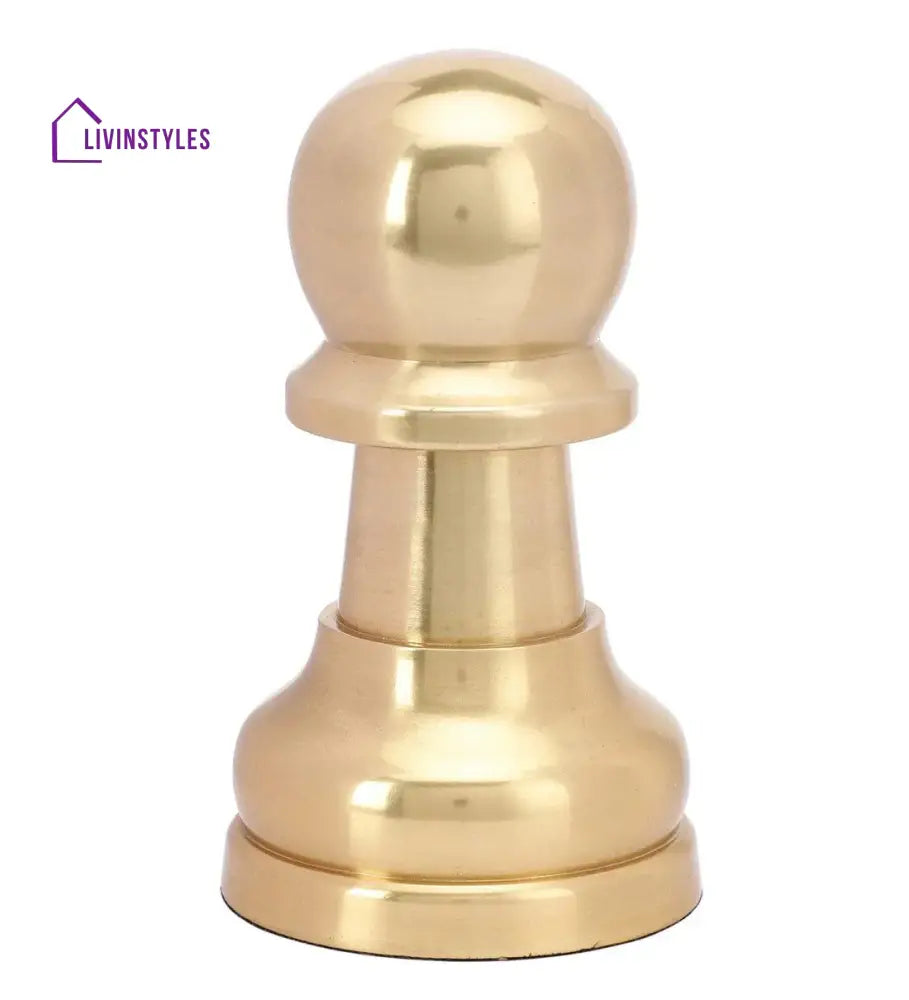 Chess Pawn Gold Showpiece