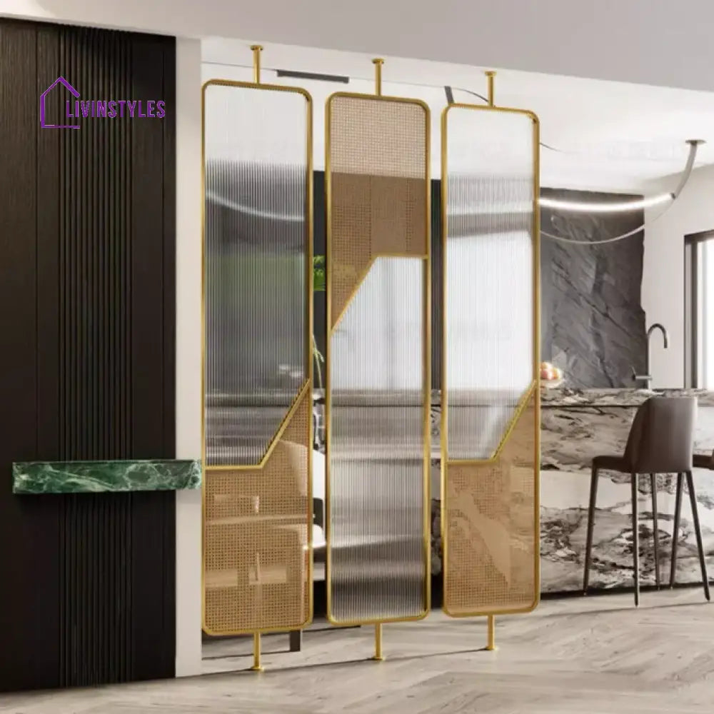 Chetan Stainless Steel Contemporary Room Partition