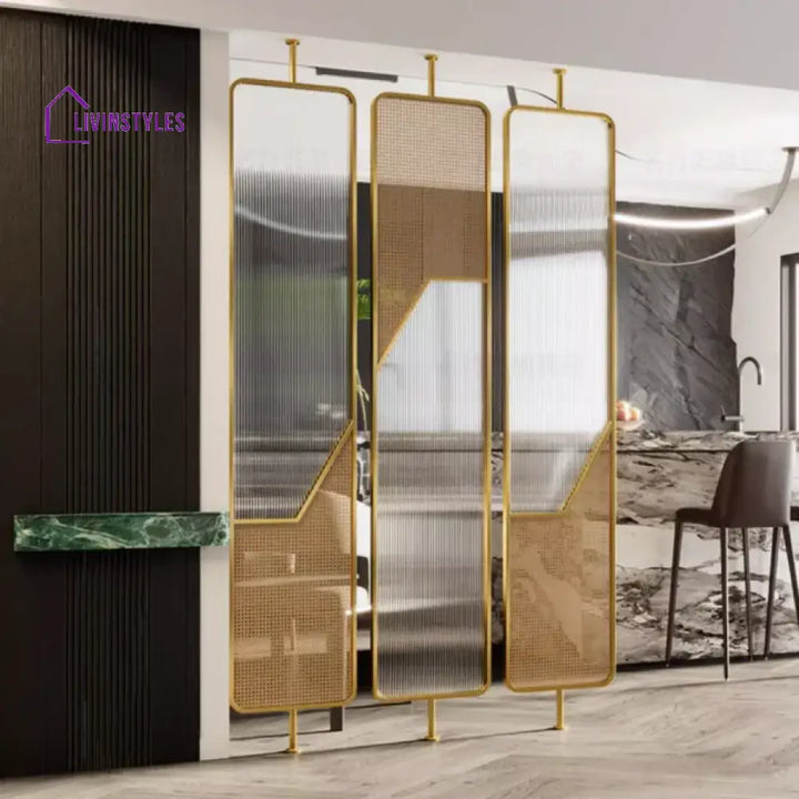 Chetan Stainless Steel Contemporary Room Partition