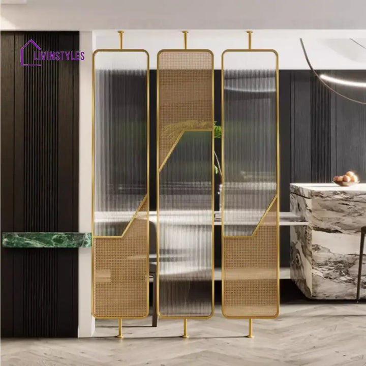 Chetan Stainless Steel Contemporary Room Partition