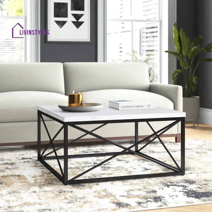 Chhavi Metal Coffee Table For Living Room