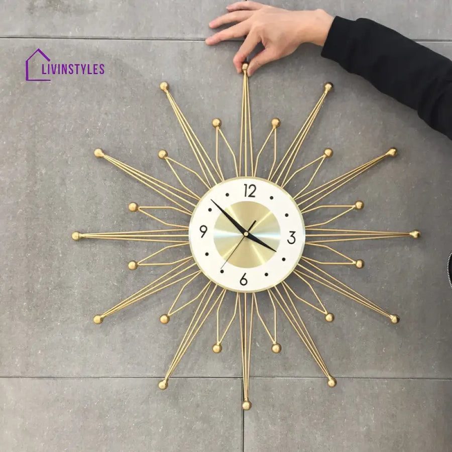 Clemency Metal Wall Clock