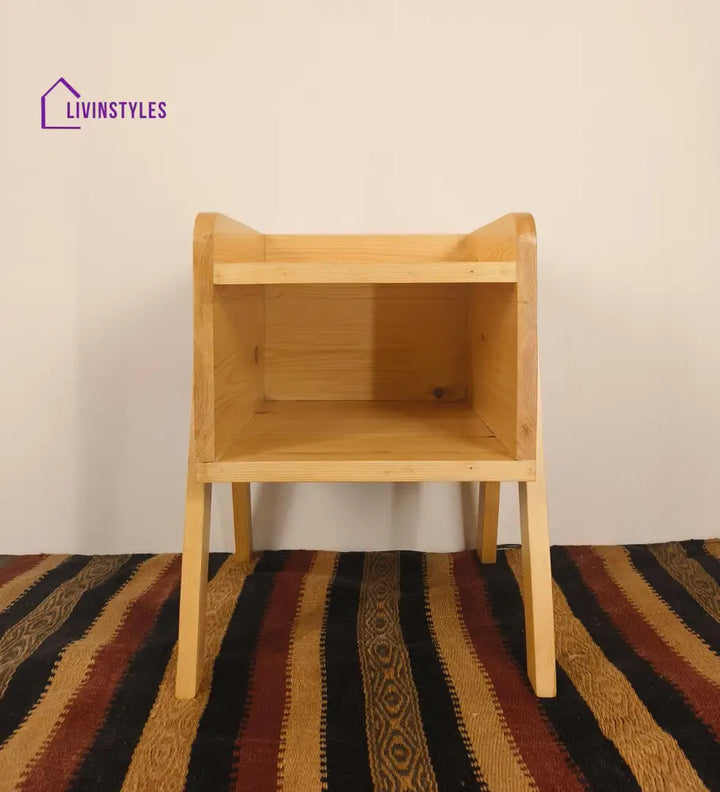 Clement Solid Wood End Table Furniture