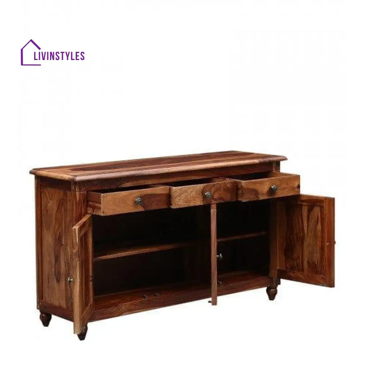 Colorado Sideboard With Three Drawer And (Standard Honey Finish)