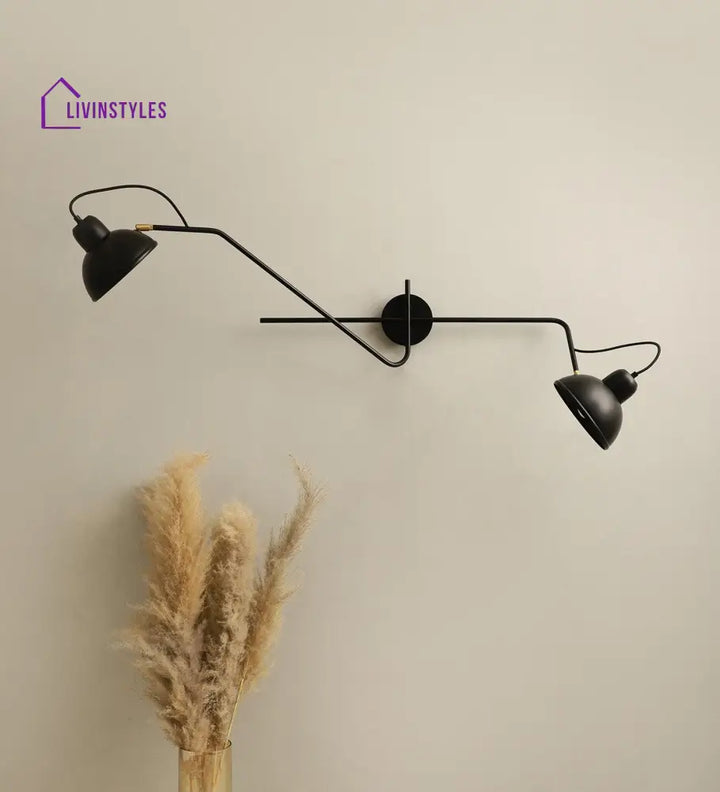 Contimporary Black Wall Modern Design Lamp