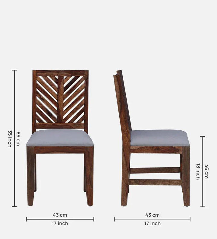 Fable Sheesham Wood 6 Seater Dining Set