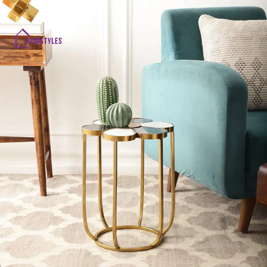 Daffodil Floral Accent Table