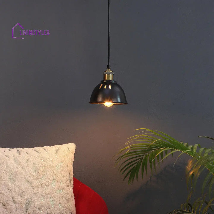 Darnar Black Metal Hanging Light By Ss Lightings Lamp