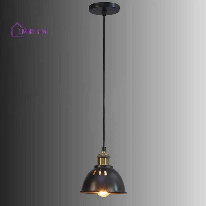 Darnar Black Metal Hanging Light By Ss Lightings Lamp