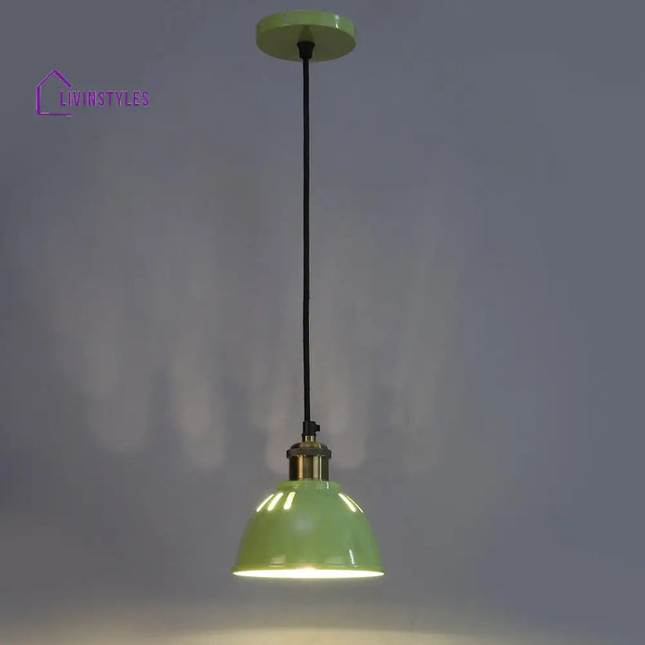 Darnar Green Metal Hanging Light By Ss Lightings Lamp