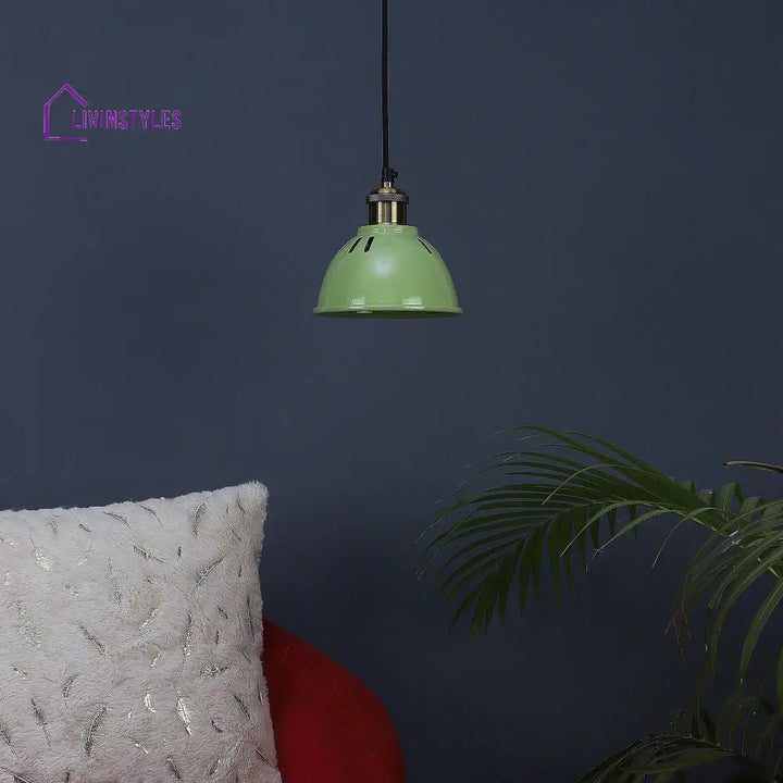 Darnar Green Metal Hanging Light By Ss Lightings Lamp