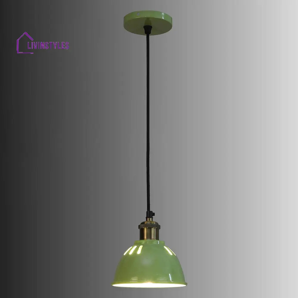 Darnar Green Metal Hanging Light By Ss Lightings Lamp