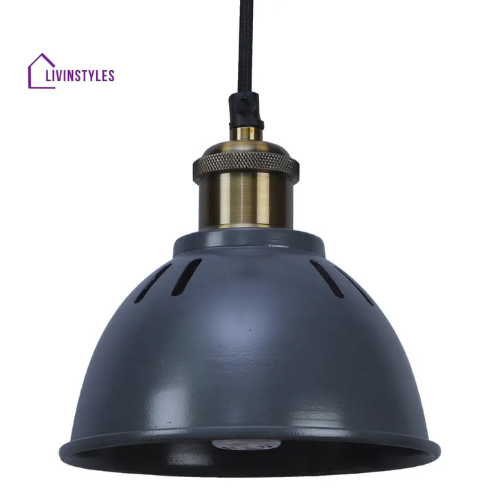 Darnar Grey Metal Hanging Light By Ss Lightings Lamp