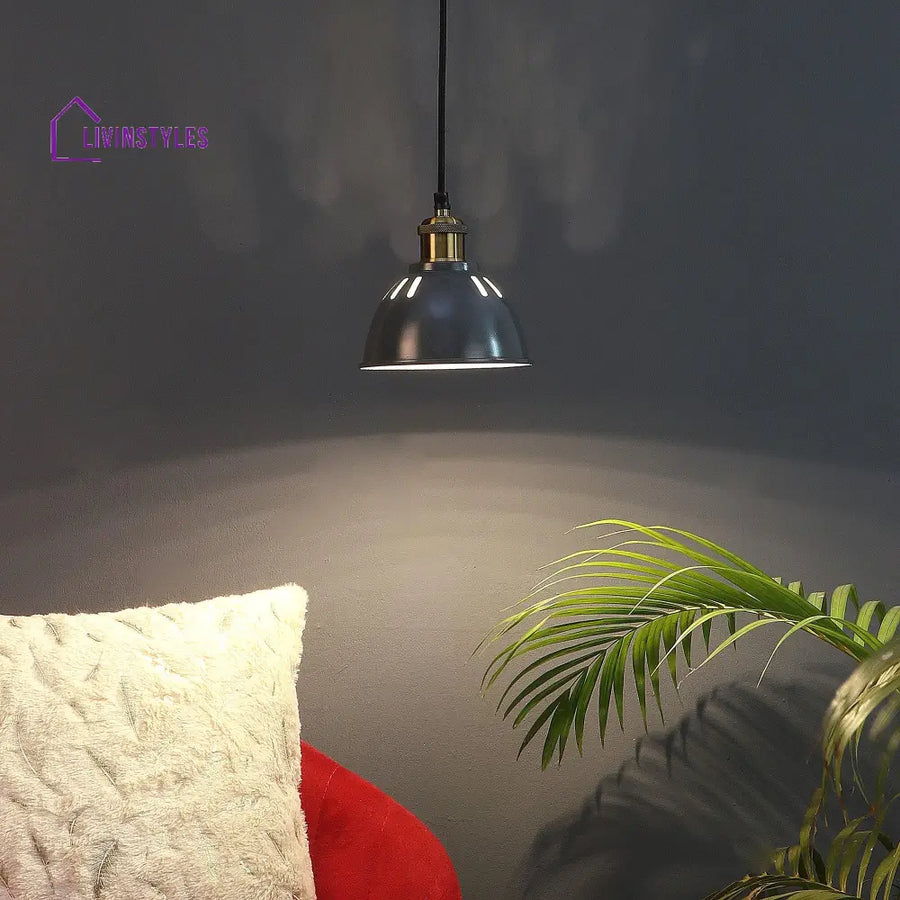 Darnar Grey Metal Hanging Light By Ss Lightings Lamp