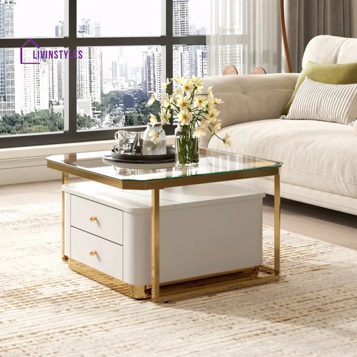 Darsh Metal Coffee Table For Living Room