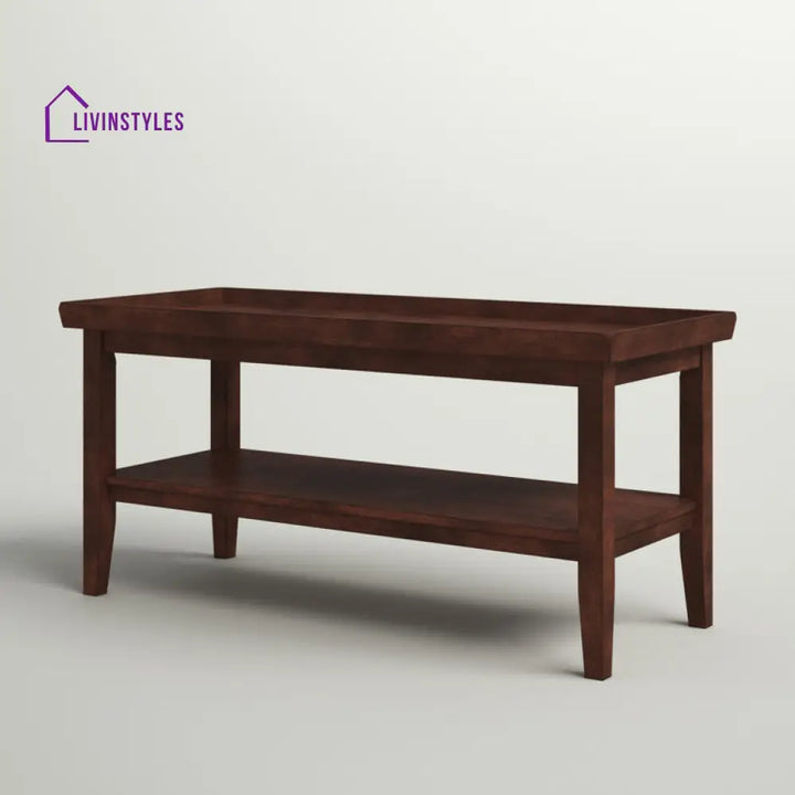 Darshan Solid Wood Coffee Table For Living Room