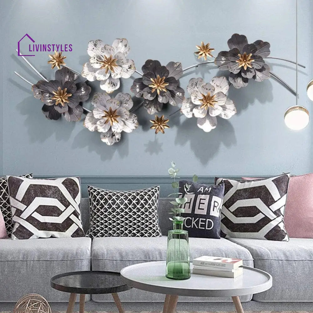 Decorative Floral Metal Wall Art