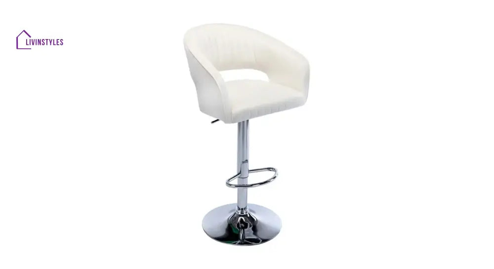 Deepak Grey Color Dee Swiel Adjustable Bar Stool