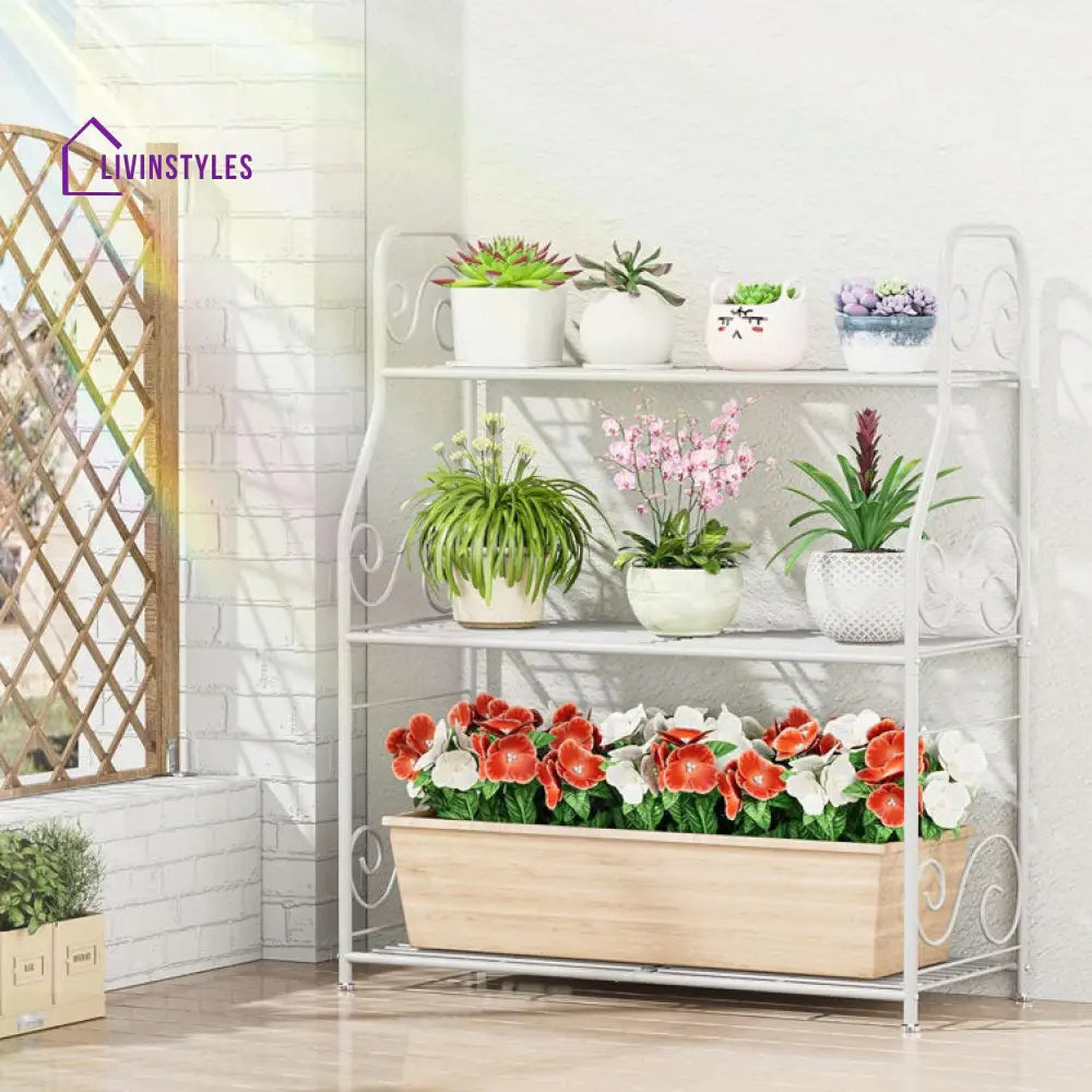 Deepika Metal Plant Stand For Balcony