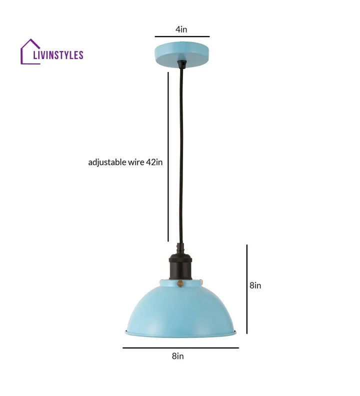 Denmark Blue Pendant Light Hanging Lamp