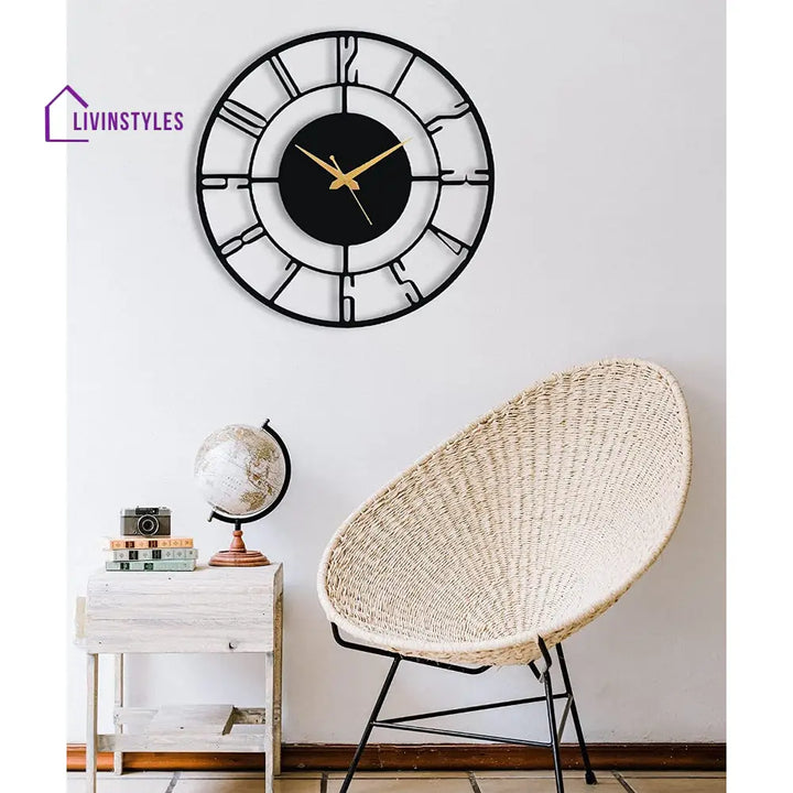 Designer Number Metal Wall clock