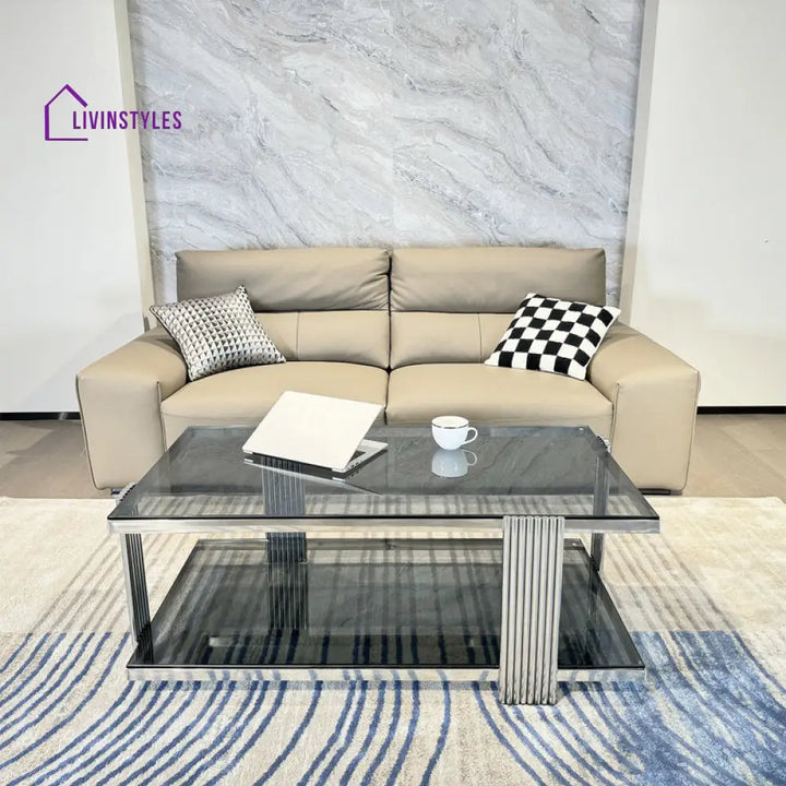 Deven Metal Coffee Table For Living Room