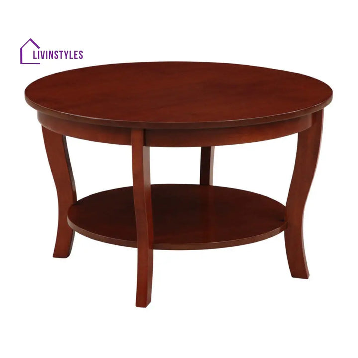 Devika Sheesham Wood Coffee Table For Living Room