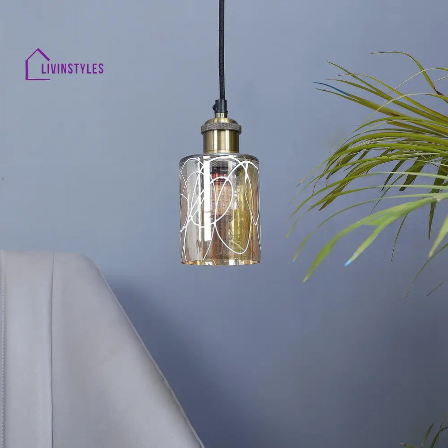 Dexter Transparent Glass Hanging Light By Ss Lightings Lamp