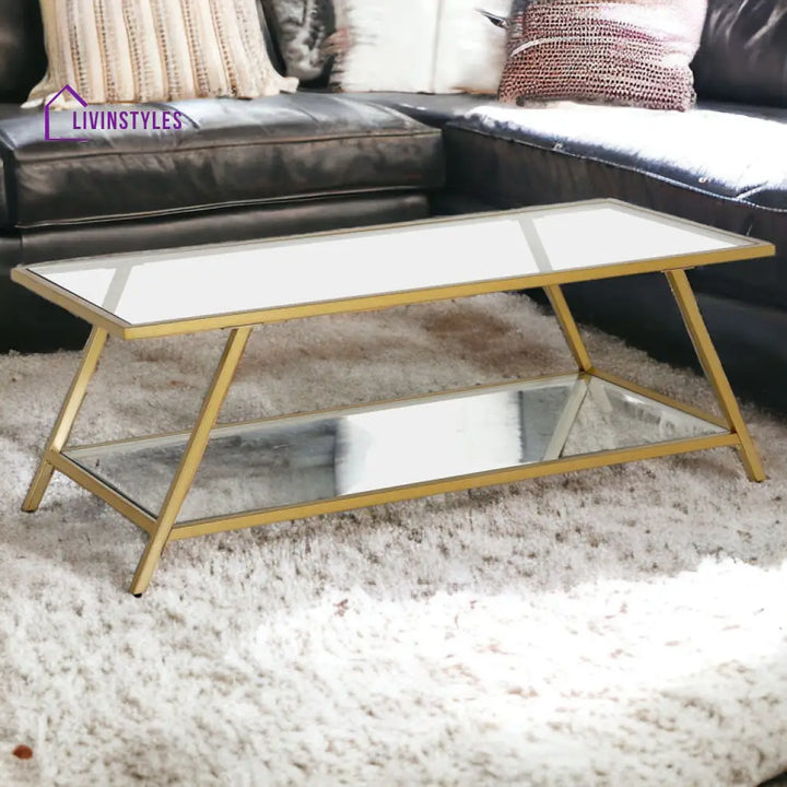 Dhruv Metal Coffee Table For Living Room