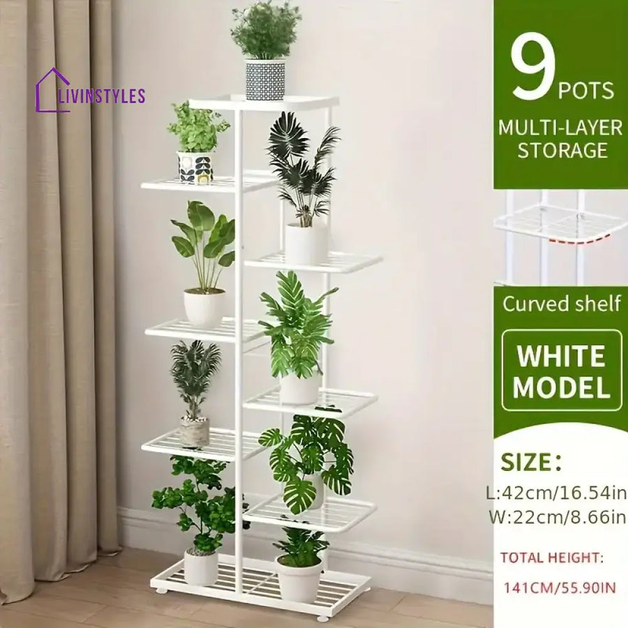 Dinesh Metal Plant Stand For Balcony