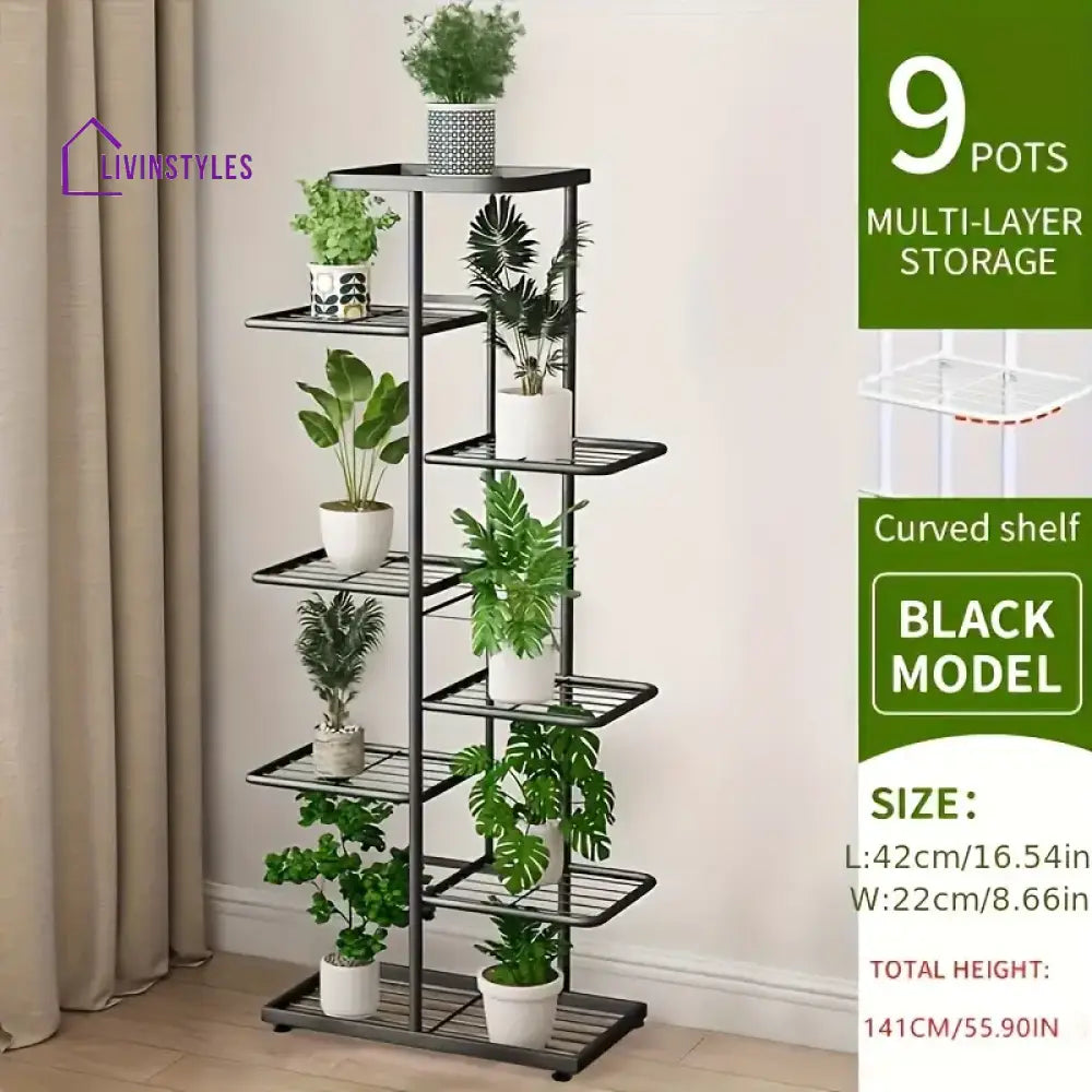 Dinesh Metal Plant Stand For Balcony