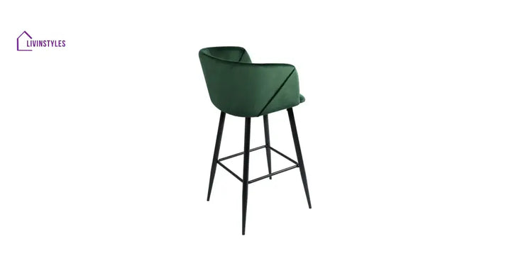 Green Color Clea Counter Stool