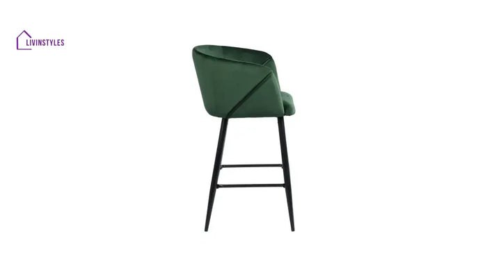 Green Color Clea Counter Stool