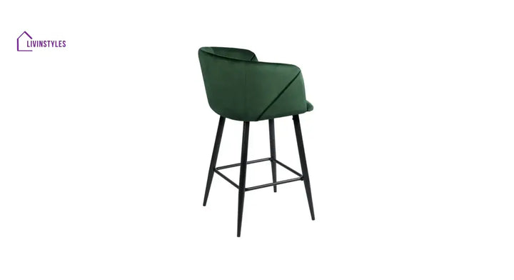 Green Color Clea Counter Stool