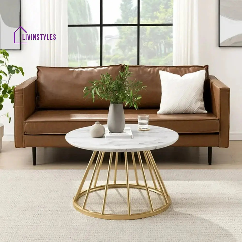 Divya Metal Coffee Table For Living Room