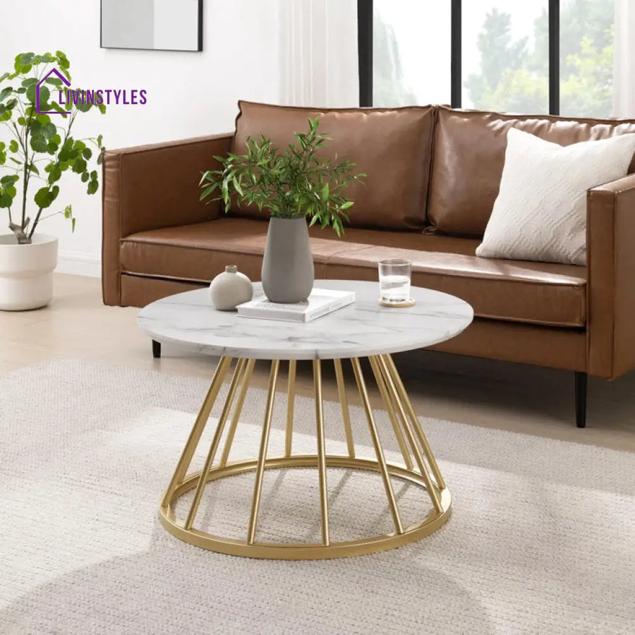 Divya Metal Coffee Table For Living Room