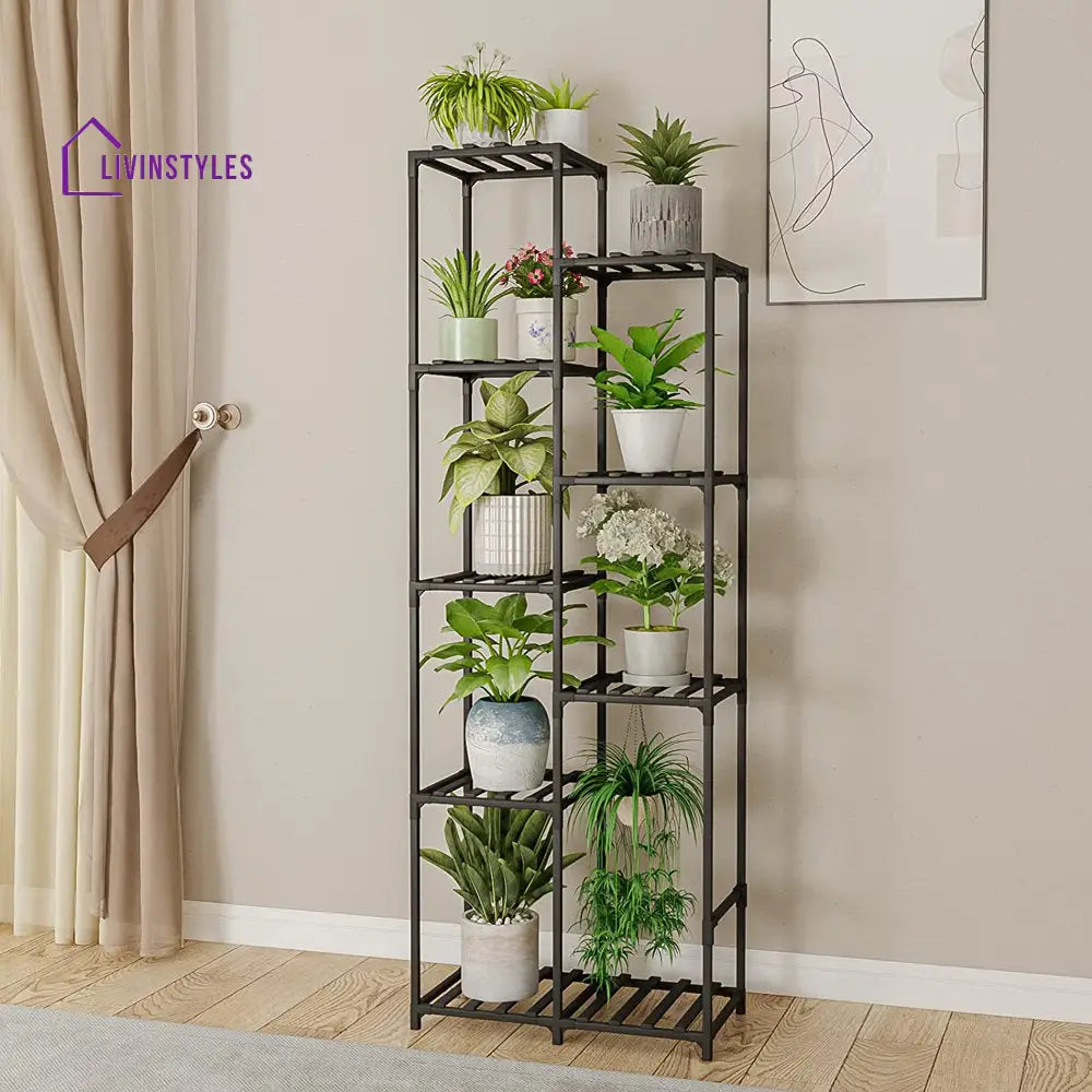 Diya Metal Plant Stand For Balcony