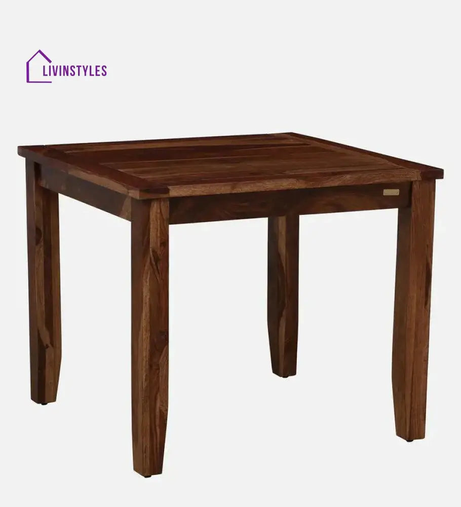 Dmitriy Sheesham Wood 4 Seater Dining Set In Rustic Finish Dining Set