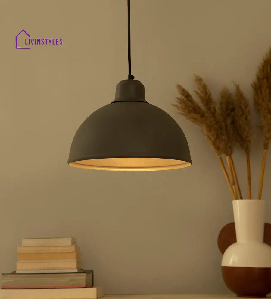 Dome Cork Pendant Light Hanging Lamp