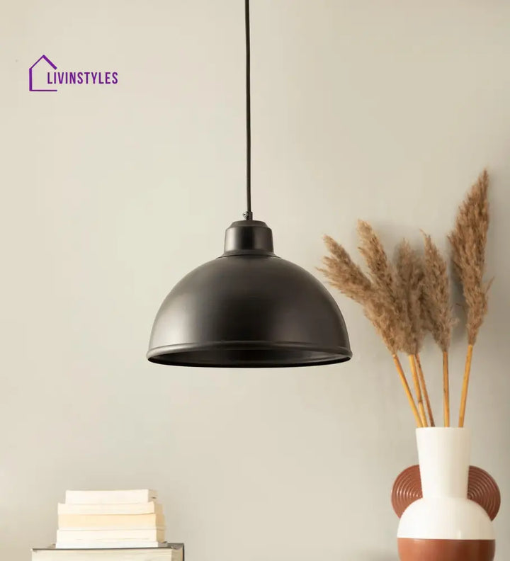 Dome Cork Pendant Light Hanging Lamp