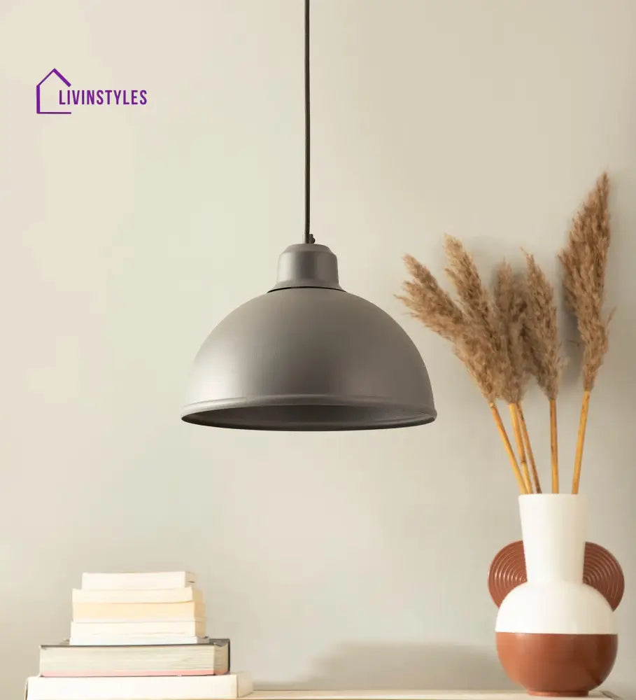 Dome Cork Pendant Light Hanging Lamp