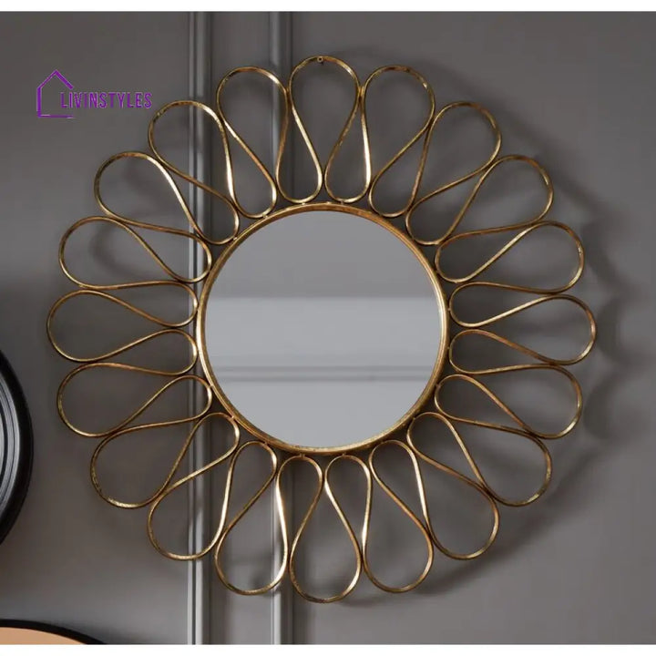 Dufour Metal Wall Mirror