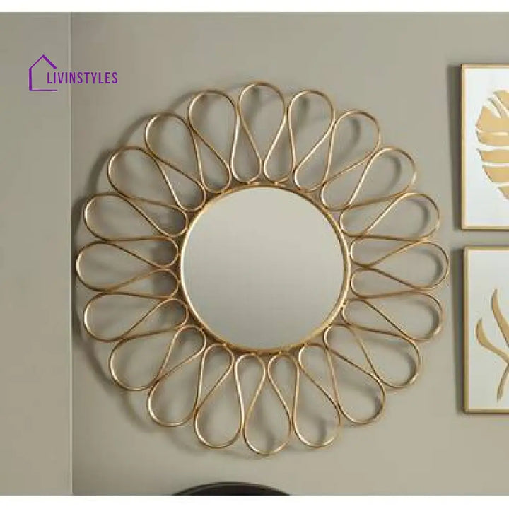 Dufour Metal Wall Mirror