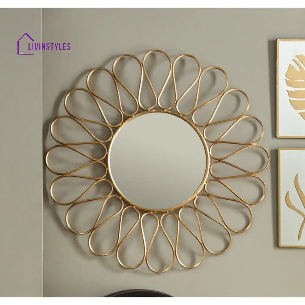 Dufour Metal Wall Mirror