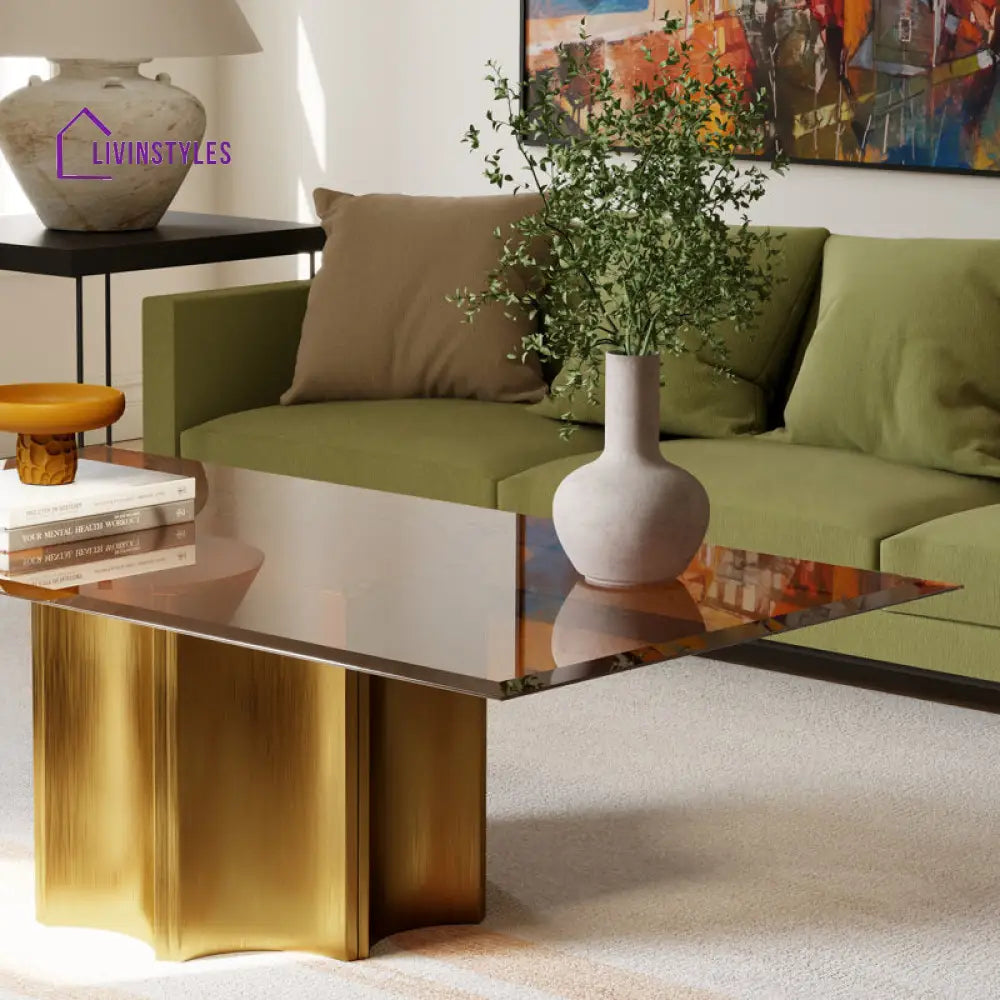 Eesha Metal Coffee Table For Living Room