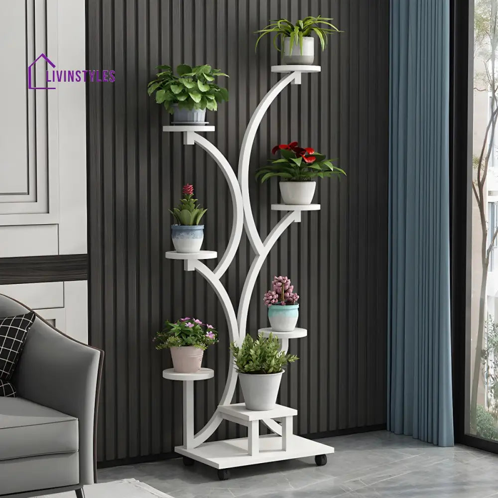 Eesha Metal Plant Stand for Balcony