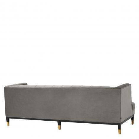 Kuzma Sofa Grey Velvet