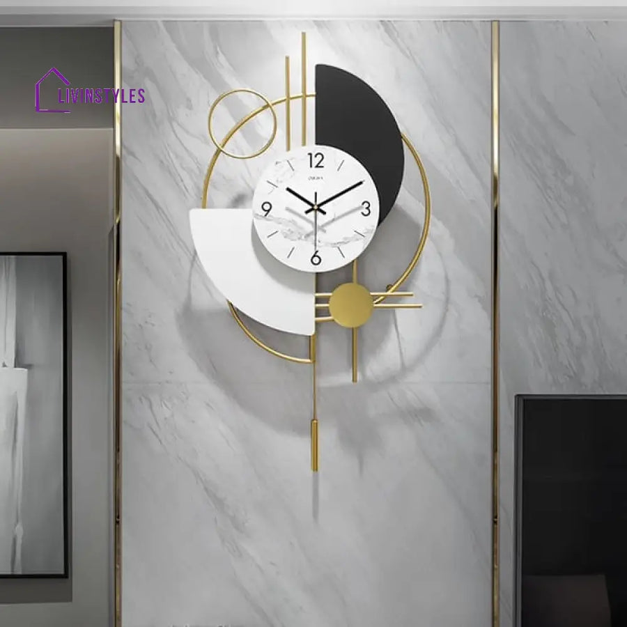 Ekaveer Metal Wall Clock